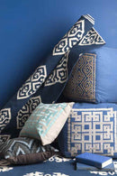 Emmonak Global Blue/Ivory Area Rug
