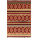 Encinitas Global Red Area Rug