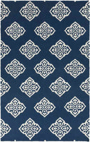 Sellingen Modern Blue Area Rug
