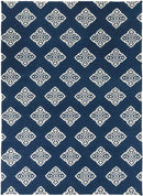 Sellingen Modern Blue Area Rug