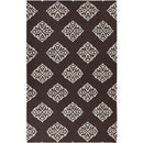 Sellingen Modern Chocolate/White Area Rug