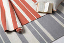 Escalon Modern Terracotta Area Rug