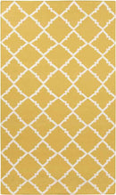 Selwerd Modern Charcoal/Yellow Area Rug
