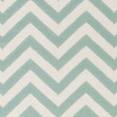 Escondido Modern Teal/White Area Rug