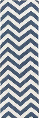 Escondido Modern Navy/White Area Rug