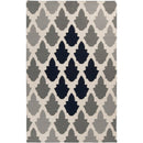 Esto Modern Gray/Navy Area Rug