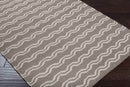 Eustis Modern Sea Foam Area Rug