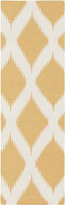 Everton Global Gold/White Area Rug