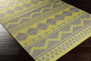 Noella Rustic Lime/Gray Area Rug