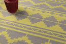 Noella Rustic Lime/Gray Area Rug