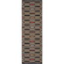 Fairfax Modern Black Olive Area Rug