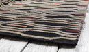 Fairfax Modern Black Olive Area Rug