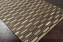 Fairfax Modern Brown Area Rug