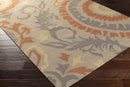 Eufaula Global Burnt Orange Area Rug