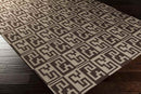 Fairhope Modern Chocolate Area Rug
