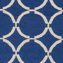 Exeter Modern Navy/White Area Rug
