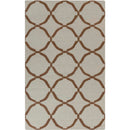 Exeter Modern Chocolate/Gray Area Rug