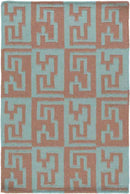 Fairhope Modern Brown/Green Area Rug