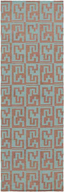 Fairhope Modern Brown/Green Area Rug