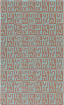 Fairhope Modern Brown/Green Area Rug