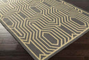 Fairfield Modern Black/White Area Rug