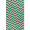 Escondido Modern Green/Beige Area Rug