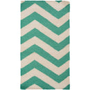 Emelle Modern Juniper/Antique White Area Rug