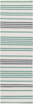 Epes Modern Green/Navy Area Rug