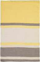 Farmersville Modern Lime/Taupe/Dark Brown Area Rug