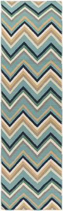 Emmet Modern Blue Area Rug