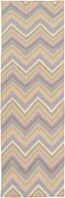 Emmet Modern Gray/Blue/Pink Area Rug