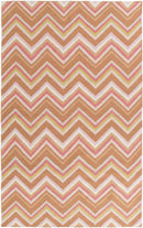 Emmet Modern Brown/Pink/Green Area Rug