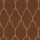 Flagstaff Modern Brown Area Rug