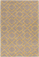 Lisle Modern Khaki/Beige Area Rug