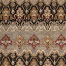 Sigourney Traditional Black/Tan Area Rug