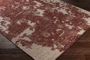 Gerald Traditional Dark Red Area Rug