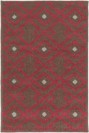 Griffithville Modern Cherry Area Rug