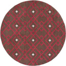 Griffithville Modern Cherry Area Rug