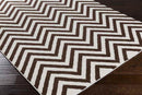 Grimes Modern Chocolate Area Rug