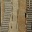 Harrell Modern Brown Area Rug