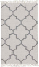 Bentley Cottage Light Gray/White Area Rug