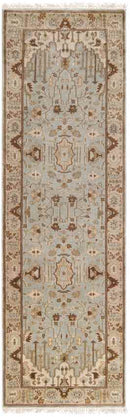 Hindsville Traditional Khaki/Light Gray Area Rug