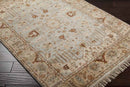 Hindsville Traditional Khaki/Light Gray Area Rug