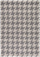 Hollypond Modern Charcoal/Light Gray Area Rug