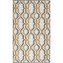 Holtville Modern Cream/Charcoal Area Rug