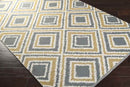 Holyoke Modern Pewter/Cumin Area Rug
