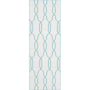 Homewood Modern White/Blue Area Rug