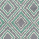 Holyoke Modern Ivory/Emerald Area Rug