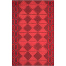 Hunter Global Burgundy/Red/Black Area Rug