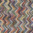 Huron Modern Blue/Red Area Rug